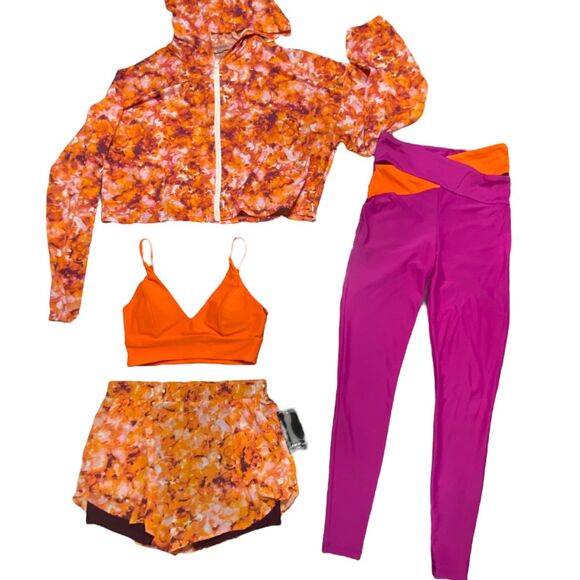 Lanston Sport Running Shorts Pocket Sporty Short Gym Elastic Workout - Picture 5 of 7